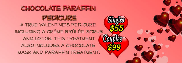 Chocolate Paraffin Pedicure