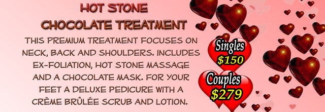 Hot Stone Chocolate Treatment